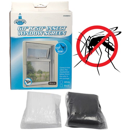Mosquito Net 60"x50" Insect Screen Fly Bug Door Window Curtain Mesh Protector - 第 1/1 張圖片
