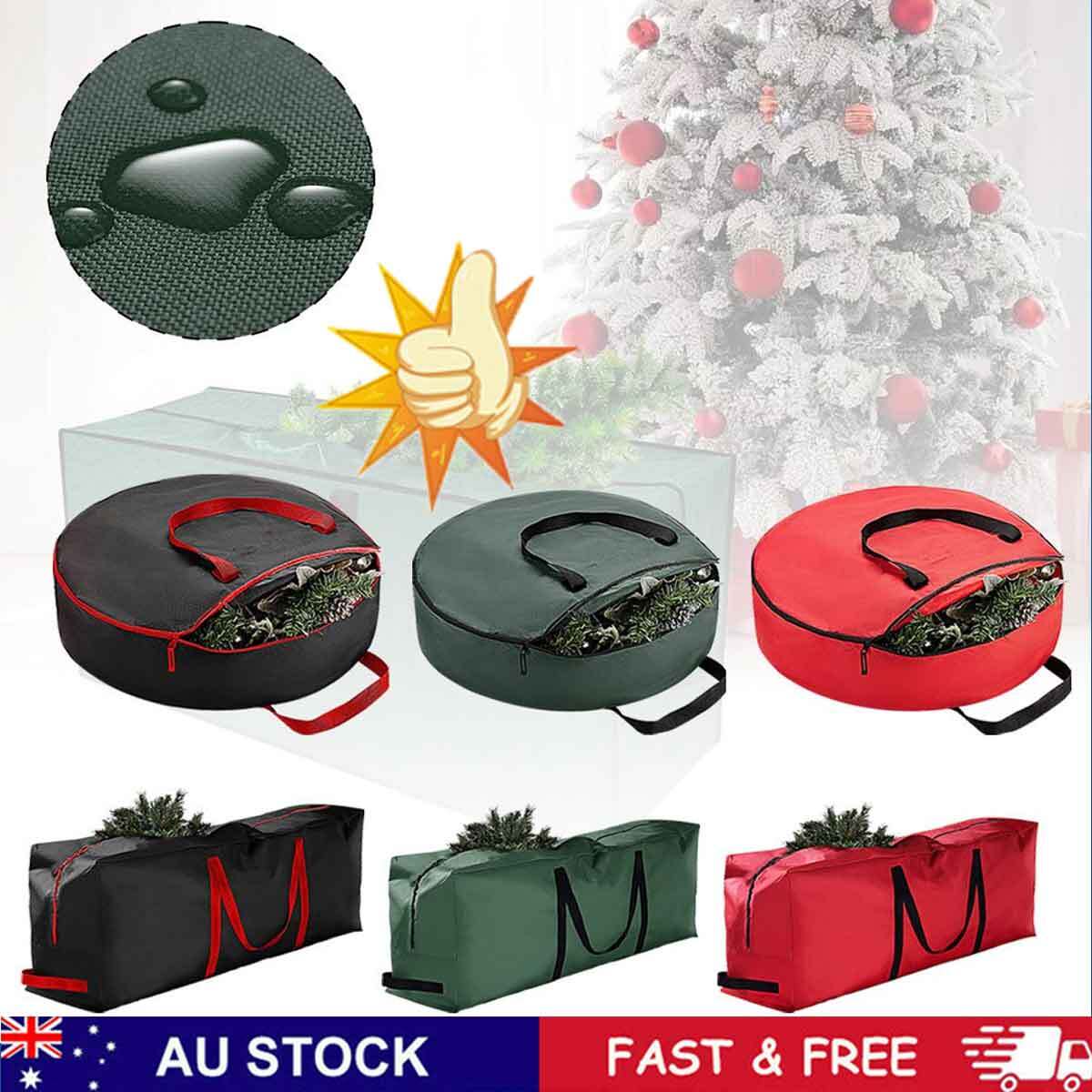 Extra Large Xmas Tree Storage Bag For Christmas Tree Decoration Zip Up