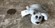 1995 Galoob Mini Pound Puppy Brown Nose Gray Eyelids