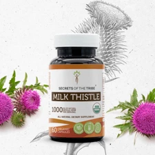 Secrets Of The Tribe Milk Thistle Capsules, 500 mg