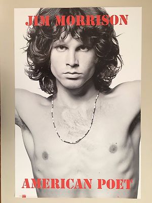 THE DOORS, 'JIM MORRISON',AMERICAN POET, AUTHENTIC LICENSED 2008
