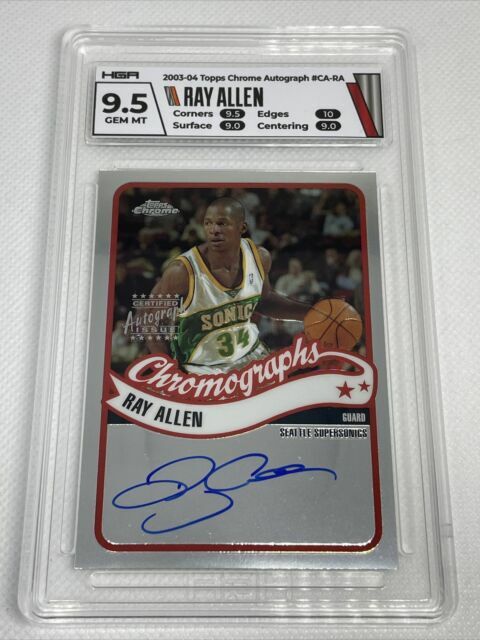 Ray Allen Basketball Sports Trading Cards & Accessories for sale 