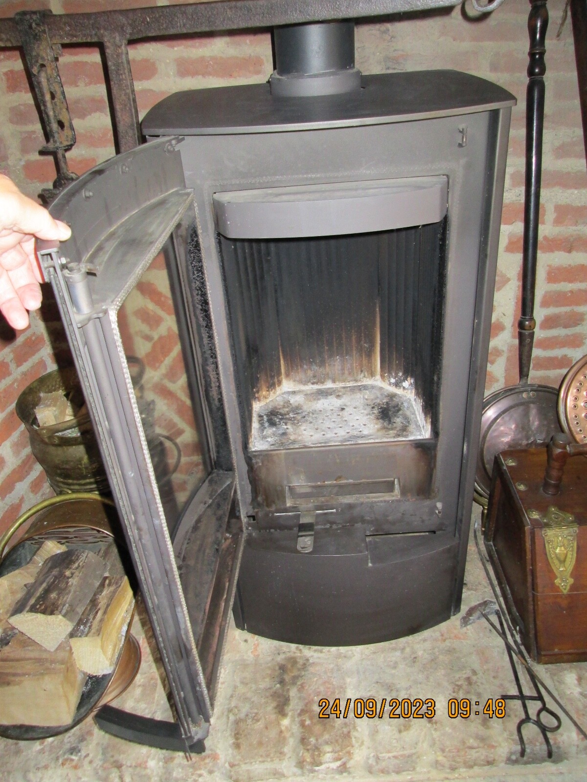 AGA Westbury Wood Burner Stove, has had limited use so in excellent