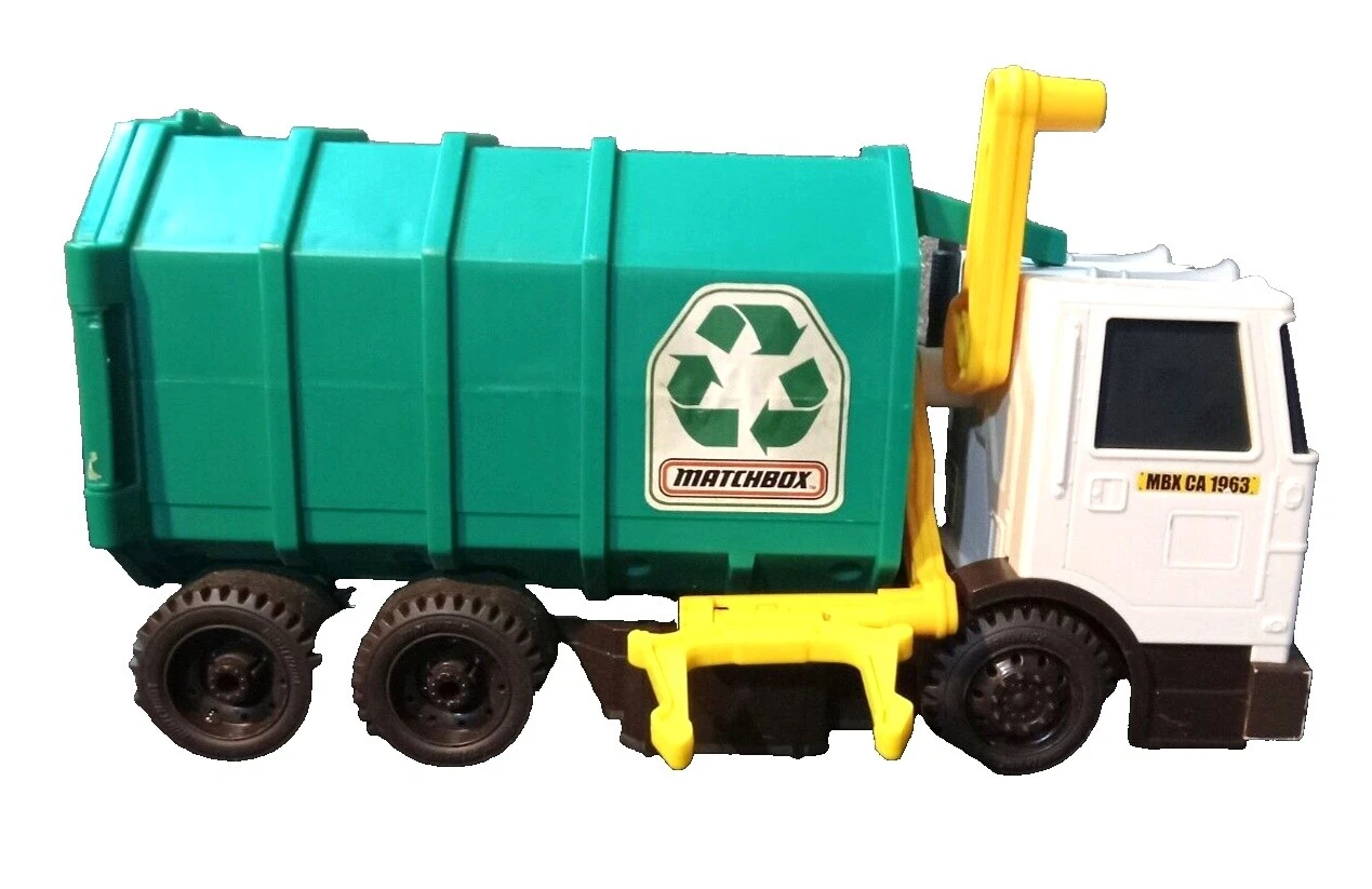Plástico Matchbox Diecast camiones de basura