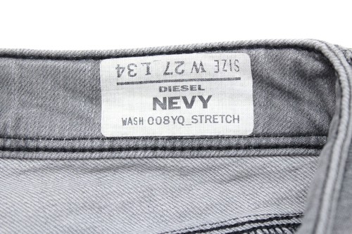 Diesel Nevy 008YQ _ Stretch Jeans Femme W27/L34 Skinny Fit Schnurrhaare Zip - Bild 6 von 10