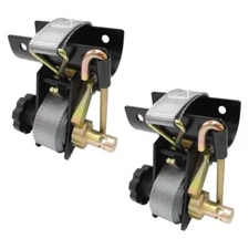 Ladder Rack Ratchet Tie-Down Straps (Pair) Tube Mount Replaces Buyers 5480007