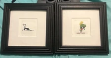 Warner Brothers 1999 Sylvester & Marvin Etching Looney Tunes Limited Edition EUC