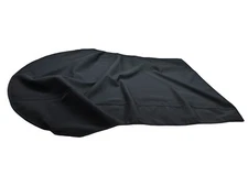 Fits: VW Volkswagen Beetle 1973-79 Soft Top (reuse glass) Haartz BLACK GERMAN