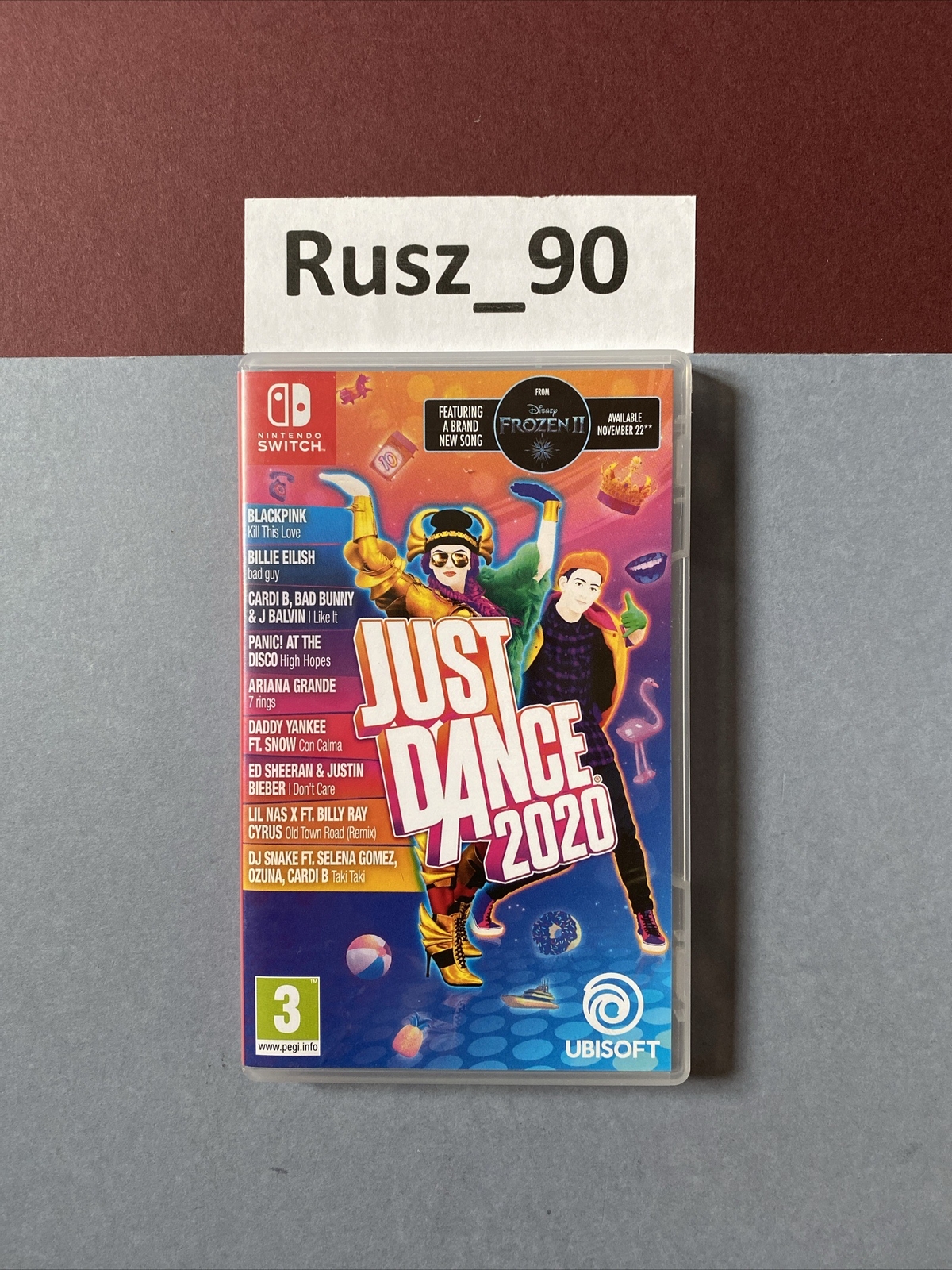 Just Dance 2020 Nintendo Switch Physical Cartridge PEGI 3 UK PAL IN EXC COND