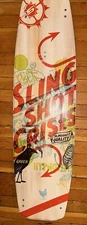 Slingshot Crisis 146 cm Kite board w/ bindings - don't be chicken