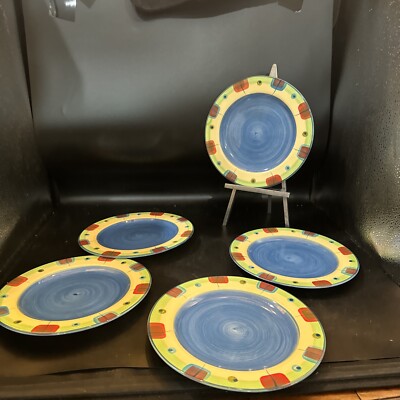 pfaltzgraff everyday Mesa Pattern Set Of Salad Plates 1/2 In