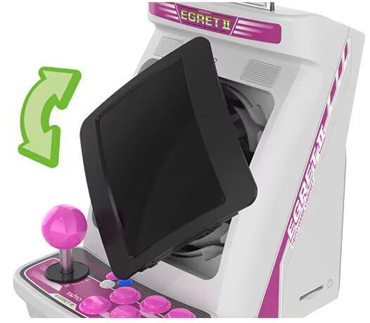 Taito Egret II Mini 40 Games Retro Arcade Desktop System LCD Game