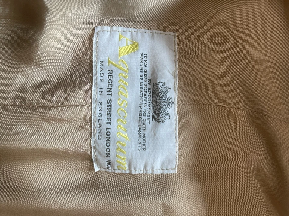 Gabardina vintage Aquascutum Foto 4 de 4