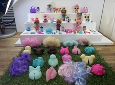 LOL Surprise MGA Enterprise￼ Doll Dolls lot with clothes wigs Accessories 70++