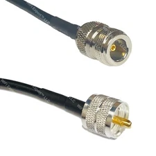 RFC240 N FEMALE to PL259 UHF Male Coax RF Cable USA-Ship Lot