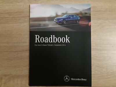 Mercedes Benz C-Klasse T-Modell 2014 Road Book Pressemappe Press Kit Deidesheim 