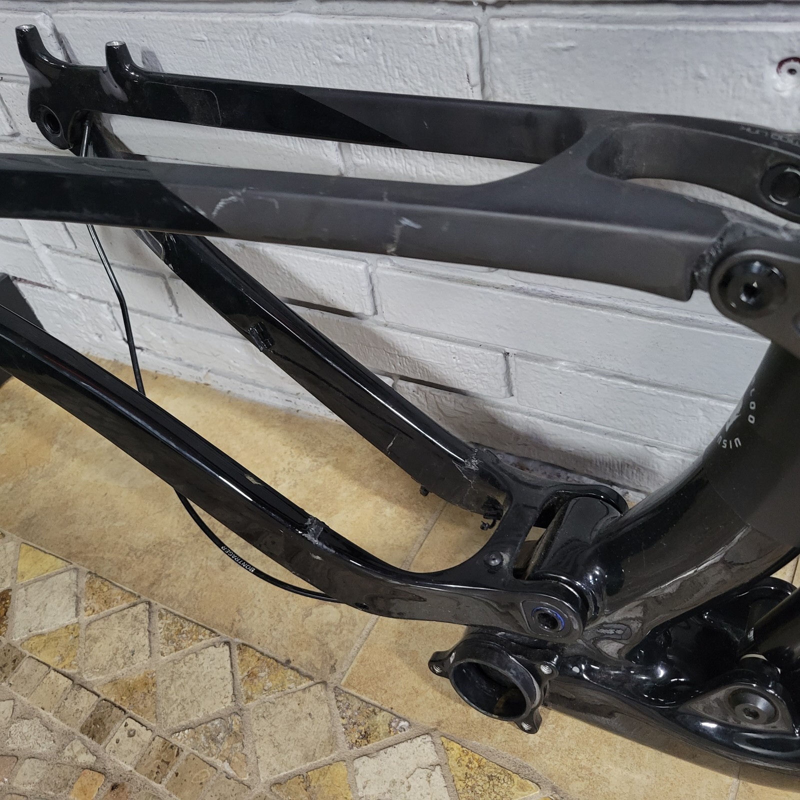 Trek Fuel EX Carbon 29 Frame DAMAGED FOR PARTS eBay