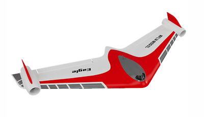Amewi RC Flugzeug XFly Eagle Twin 40mm EDF Nurflügler rot