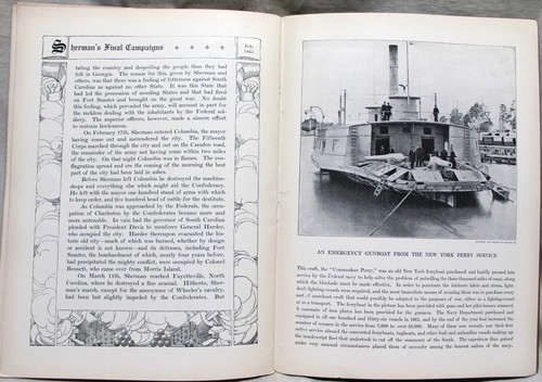 LA GUERRA CIVILE ATTRAVERSO LA MACCHINA FOTOGRAFICA SERIE LIBRETTO 1912 PARTE 15 MARCIA DI SHERMAN - Foto 10 di 10