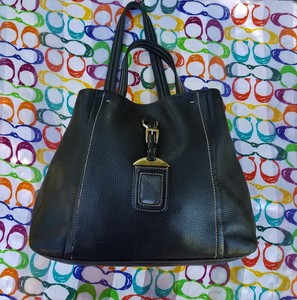 pebble leather satchel