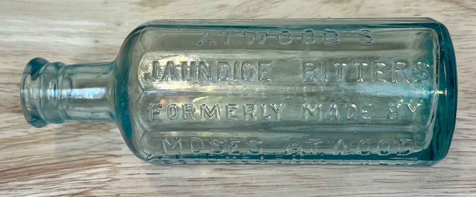 ATWOOD’S JAUNDICE BITTERS FORMERLY MADE BY MOSES ATWOOD MASS. bottle eBay