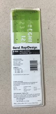 Berol RapiDesign R-950 Neo-Gothic Lettering Set 1/2, 5/8, 3/4 in