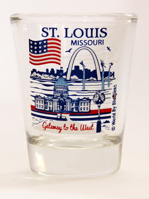 Enjoy an artful shot in your Hawai'i ceramic shot glass