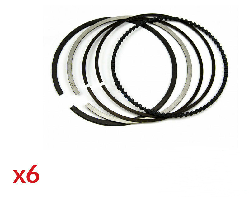 6x Piston Rings Set For BMW 535i M4 X5 F10 F30 F80 F32 E70 E71 N55 S55