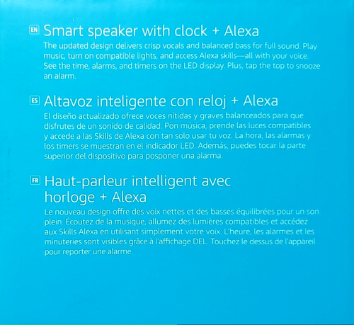 New Echo Dot CLOCK Smart speaker with Alexa - Random Colors SHIPS SAME DAY - Picture 4 of 4