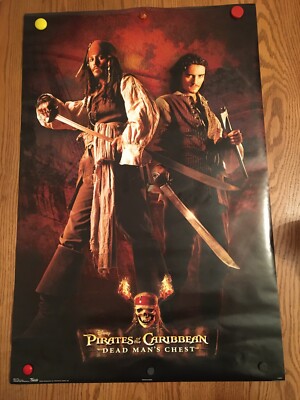 Pirates of the Caribbean Dead Man's Chest Jack & Will #2 #8720 Disney