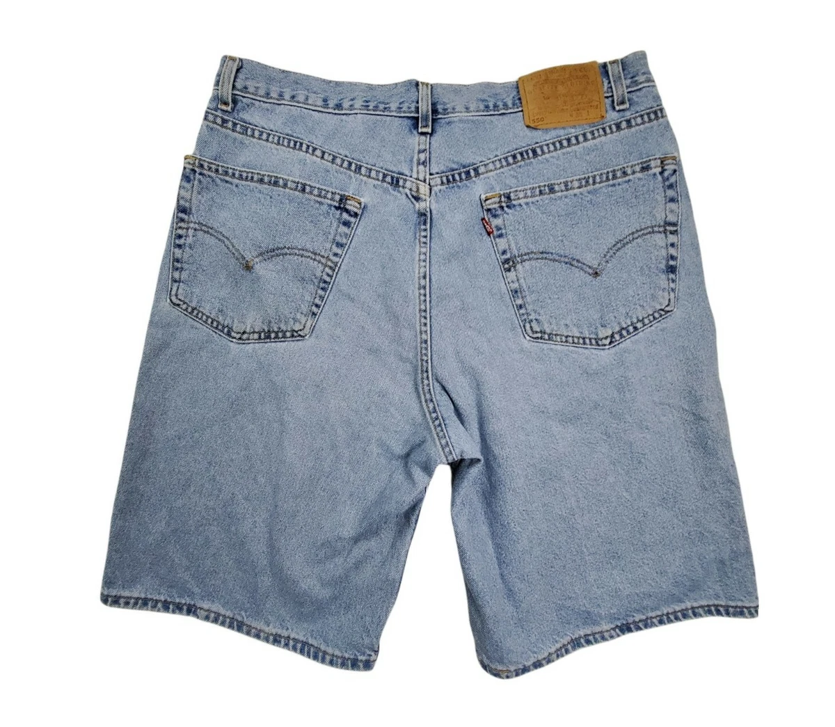 Levi s Men s 550 Jean Shorts Relaxed Fit Size 38 Meas. 34x11