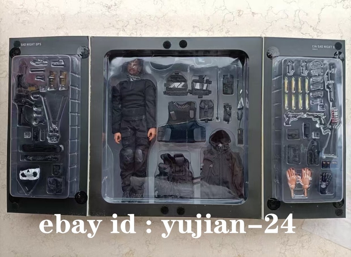 1/6 SOLDIER STORY SS037 CIA SAD NIGHT OPS Action Figure Model --In