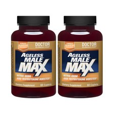 Testosterone Booster Supplement for Men 120 Count Ageless Male Total Caplets