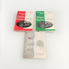 Vtg 60s David Carr Glover Hammond Spinet Lowrey Organ Course Books 2, 3 And 4