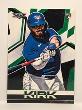 2021 Topps Fire Baseball #27 Alejandro Kirk Rookie Card. rookie card picture
