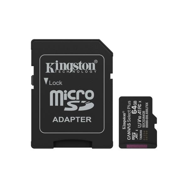 Technology 64gb microsdxc canvas select plus gen3 100mb/s a1 (adattatore sd incluso) - Immagine 11