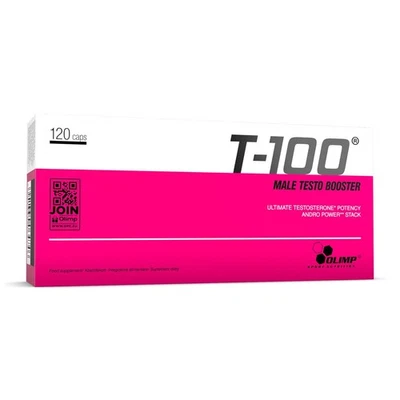 T-100 - 120 gélules - 1 boîte - pour homme - Testo Booster - Balance - Tribulus - Photo 1/4