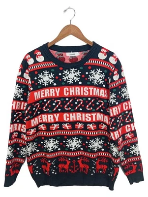 Irevial Pull Noël Femme Multicolore XL Tricot Hiver (EU 42, INT XL) - Photo 1/4