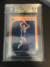 2019-20 Panini NBA HOOPS Orange #223 Jordan Poole /25 (RC)