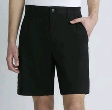 Pantalones Cortos Brahma Calce Relajado Utilidad Lona Bolsillos 9" Entrepierna Negros Multi-Talla