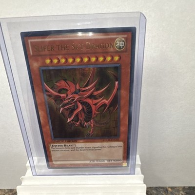 Yu-Gi-Oh! Slifer The Sky Dragon YGLD-ENG01 Ultra Rare Limited Edition Divine-Be 