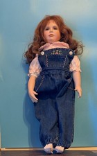 24  1998 Signed Limited Edition Porcelain Artist Doll 0253/1000   Vintage