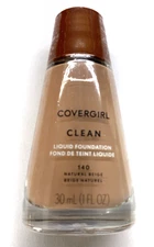 CoverGirl Clean Liquid Foundation - Normal Skin #140 Natural Beige Sealed