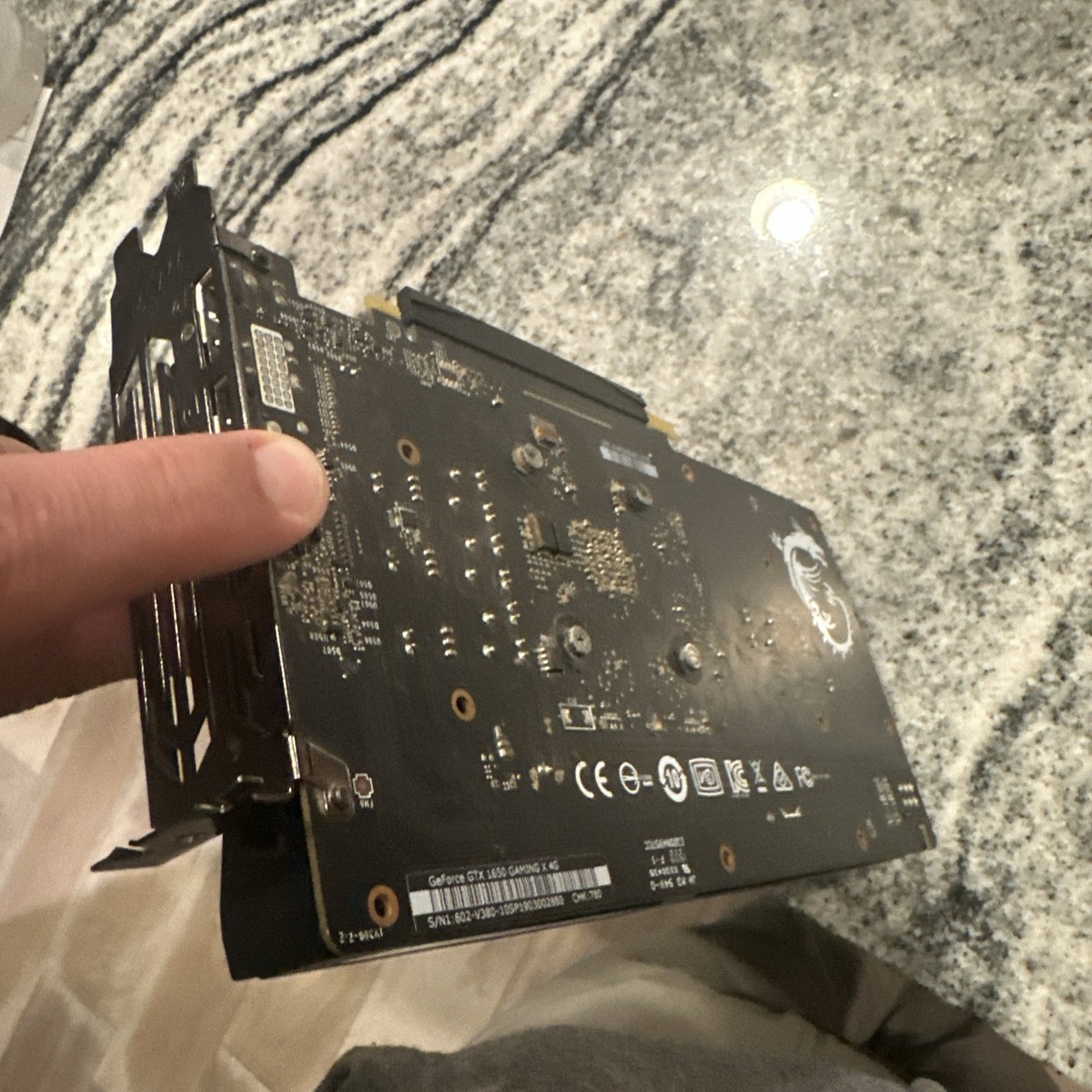 MSI Video G1650GX4 GeForce GTX 1650 Gaming Graphics Card for sale