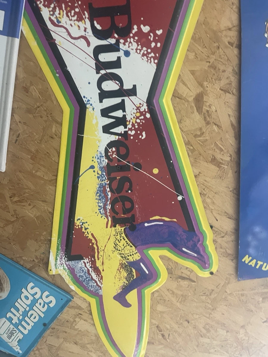 Beer Surfboard In Collectible Budweiser Signs & Tins for sale | eBay