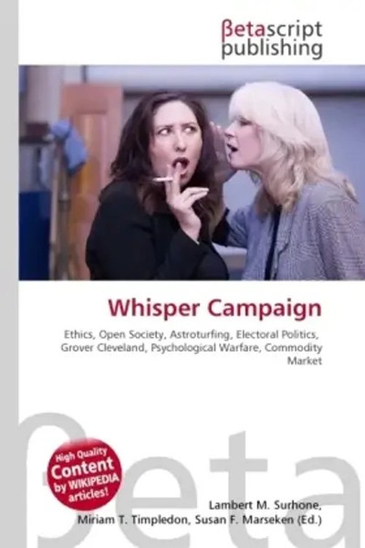 Lambert M. Surhone (U. A.) | Whisper Campaign | Taschenbuch | Englisch (2026)-image
