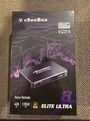  Vsee Box Elite Ultra 8 - Free Shipping - Authorized Dealer 