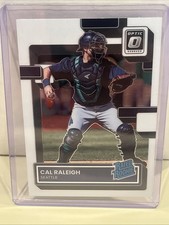 2022 Panini Donruss Optic - Rated Rookie Cal Raleigh #39 (RC)