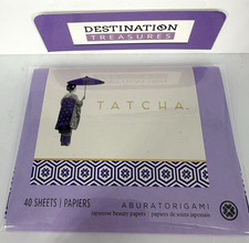 Tatcha Full Size 40 Blotting Papers Aburatorigami Powder  Fragrance Free NIP