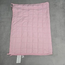 Bare Home Pink Weighted Blanket Cotton 10lb 40"x60" - Used